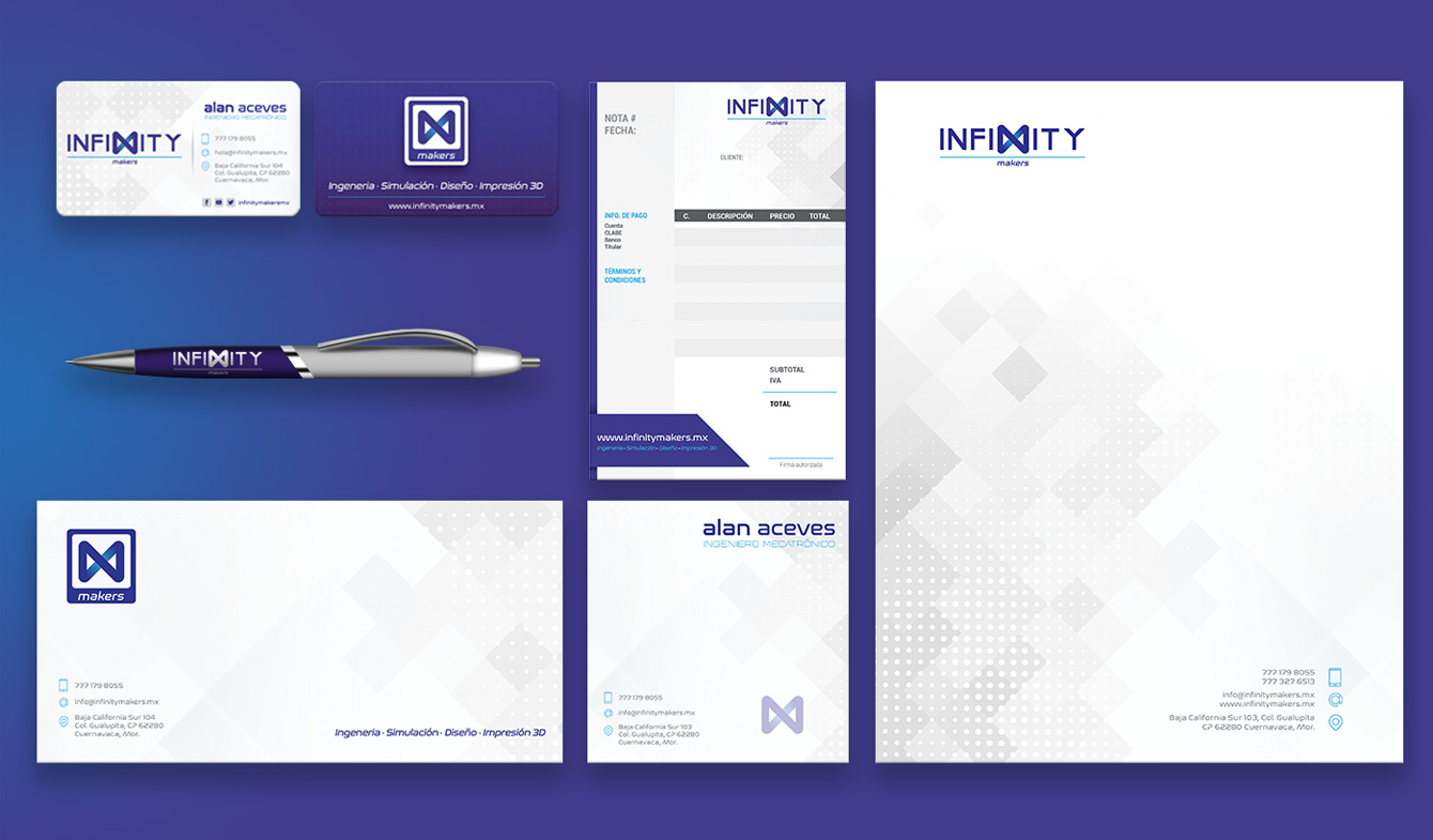 Infinity Makers Corporate Visual Identity